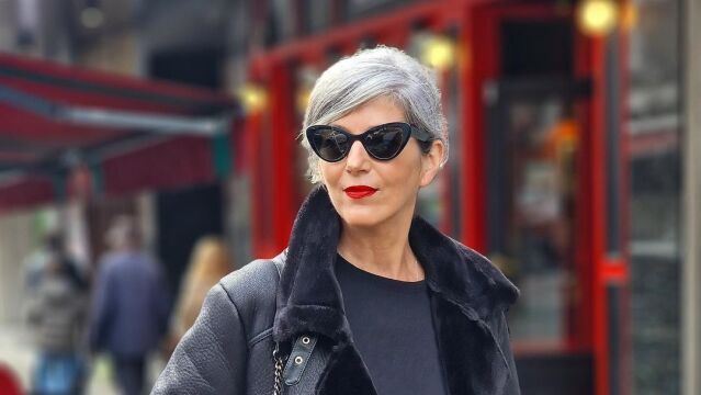 Carmen Gimeno con look de Zara. 