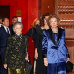 La reaparición de Irene de Grecia junto a la Reina Sofía en los premios BMW 