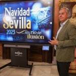 José Luis Sanz, presenta la campaña de Navidad del Ayuntamiento de Sevilla