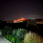 Declarado un incendio forestal visible en gran parte del norte de Alicante