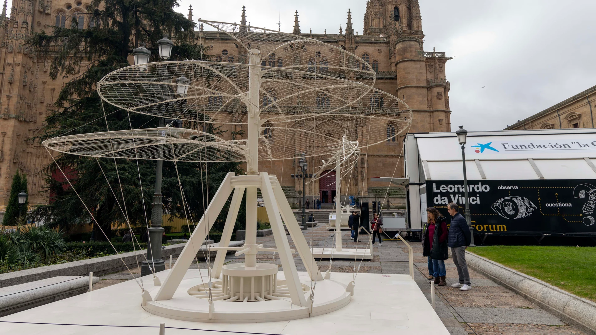 La Fundación ‘la Caixa’ y el Ayuntamiento de Salamanca presentan una muestra dedicada a Leonardo da Vinci