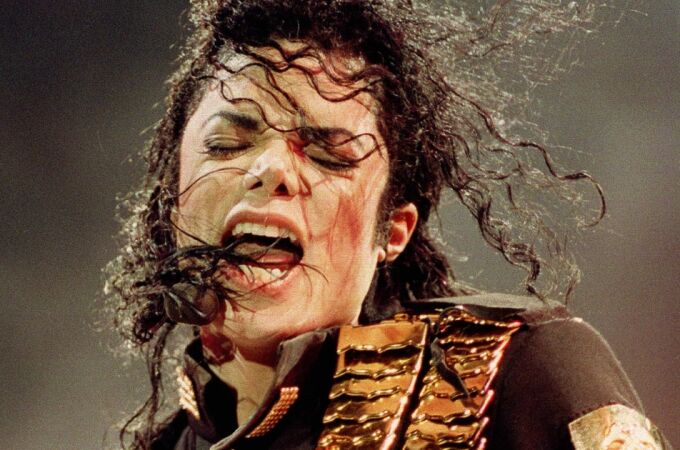 Michael Jackson en una foto de archivo en su concierto en Singapur