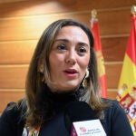La consejera de Movilidad y Transformación Digital, María González Corral, explica el acuerdo