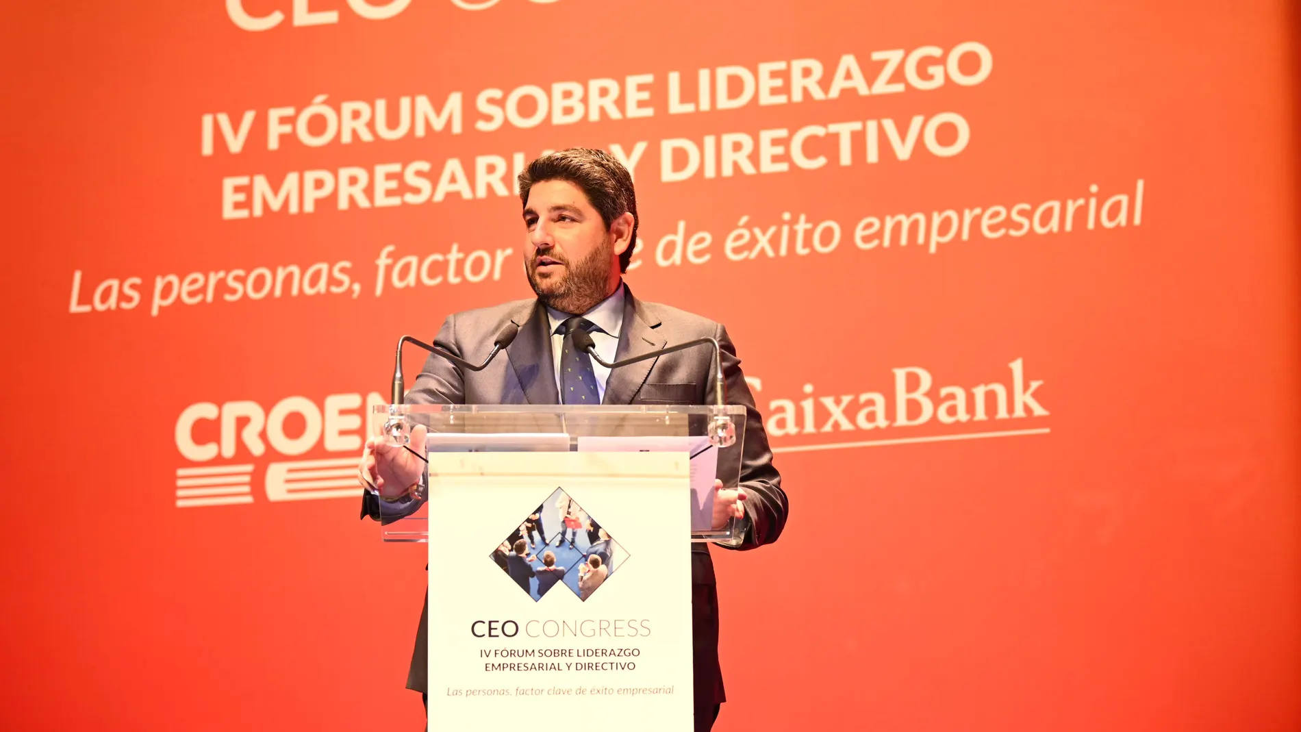 El presidente del Gobierno regional, Fernando López Miras