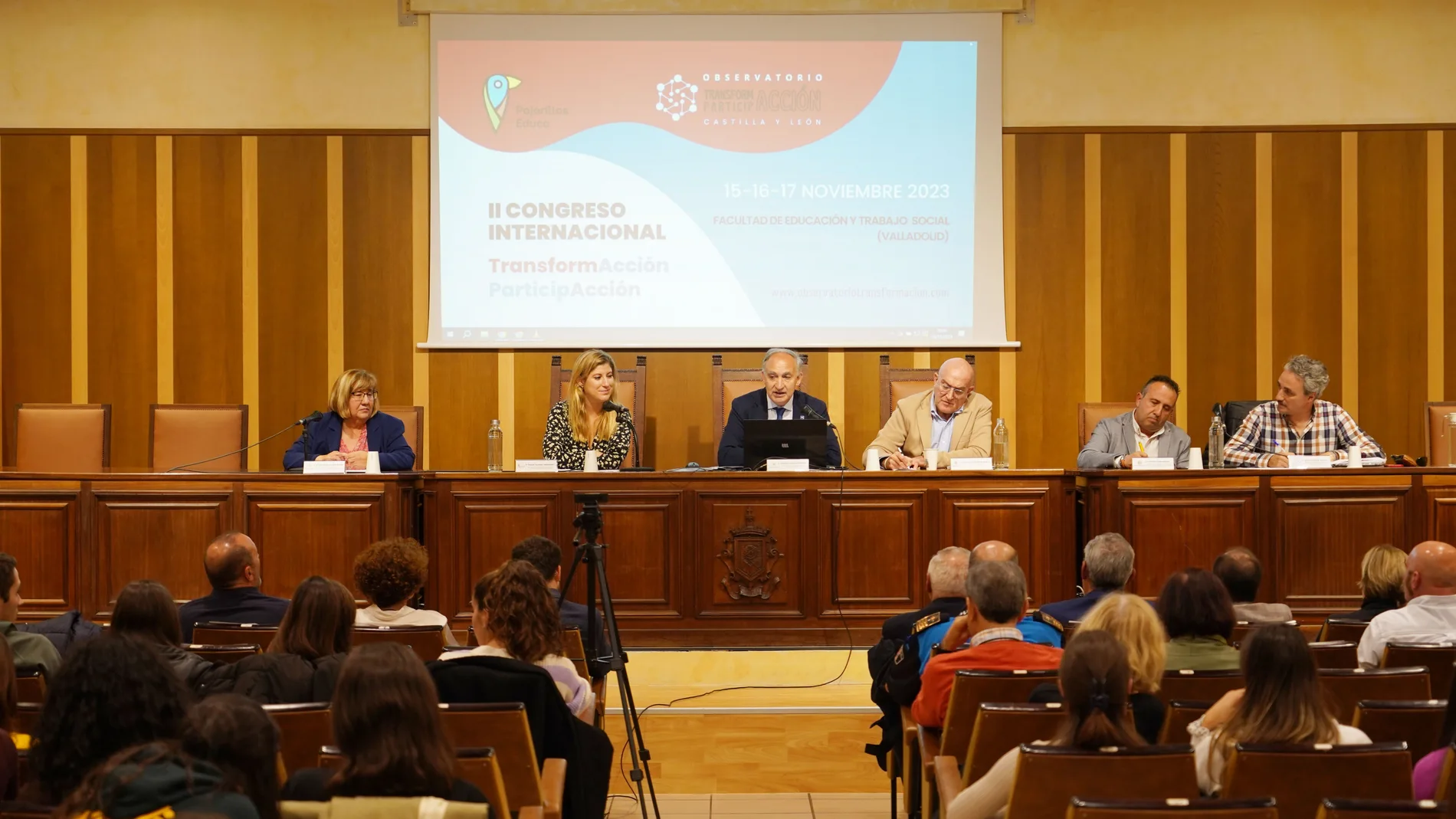 Carnero inaugura el II Congreso Internacional Transformación y Participación de Pajarillos Educa junto a Raquel Alonso y Antonio Largo, entre otros