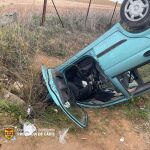 Un fallecido y un herido grave en un accidente de tráfico en Arcos (Cádiz)