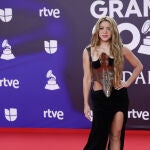 Shakira a su llegada a los Grammy Latino. 