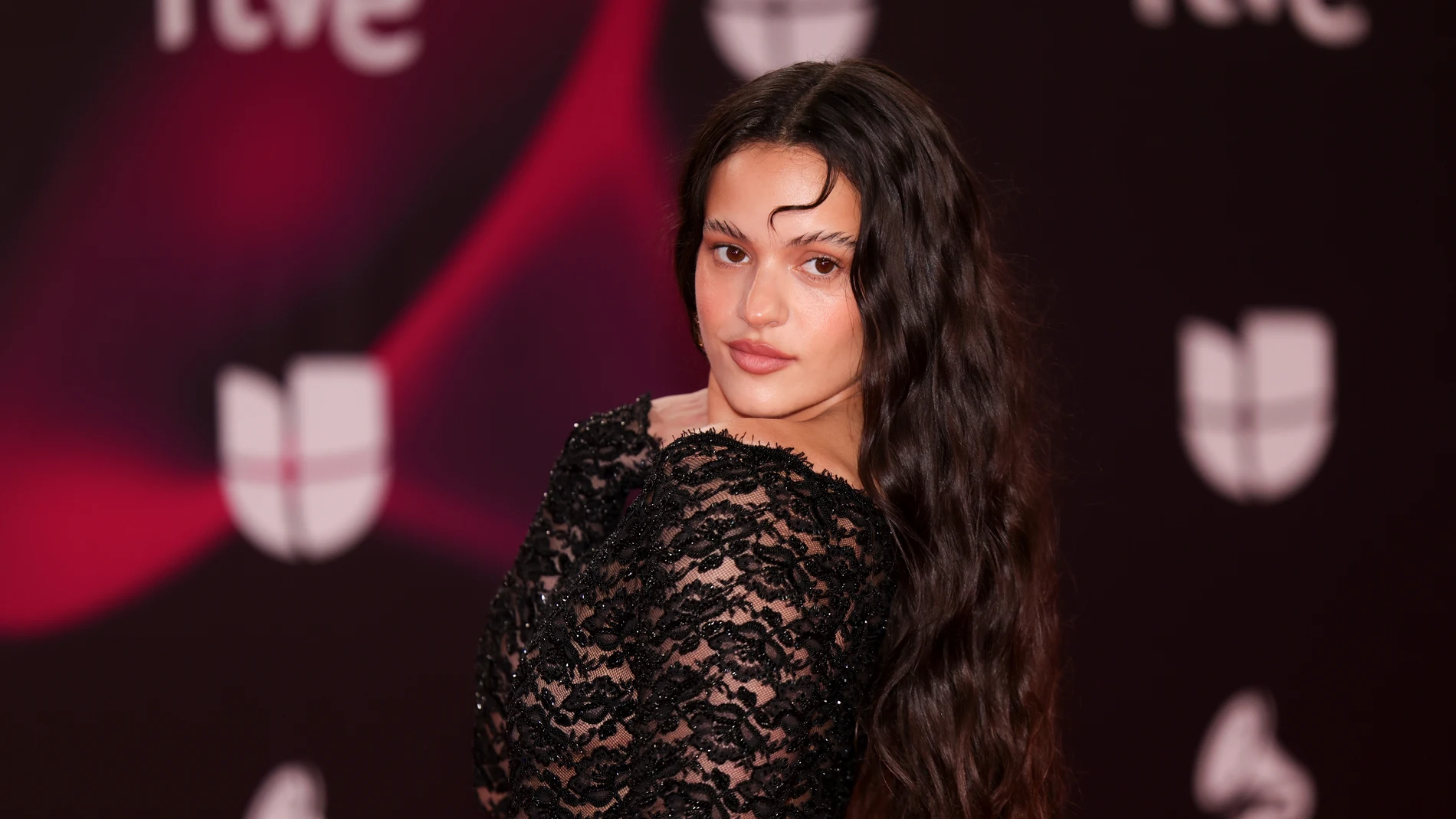 Rosalia arrives at the 24th annual Latin Grammy Awards in Seville, Spain, Thursday, Nov. 16, 2023. (Photo by Vianney Le Caer/Invision/AP)