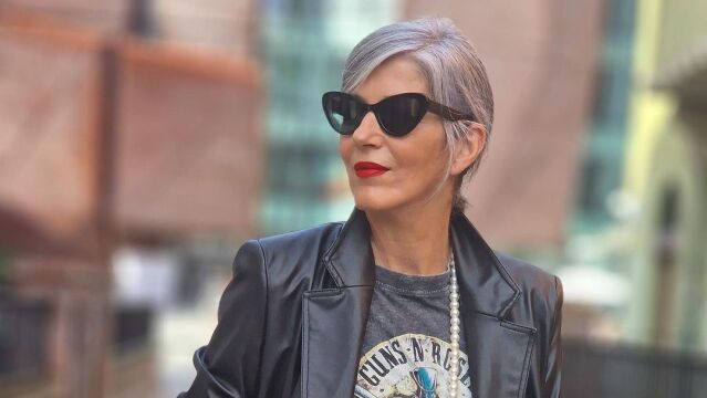 Carmen Gimeno con look de Zara.