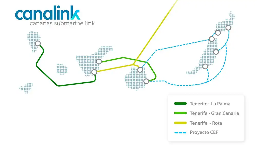 mapa canalink islas canarias 2023