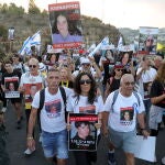 Families of hostages held by Hamas march towards Jerusalem