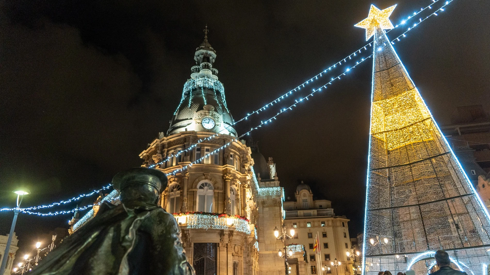 Encendido luces navidad y belén municipal AYUNTAMIENTO DE CARTAGENA (Foto de ARCHIVO) 03/12/2022
