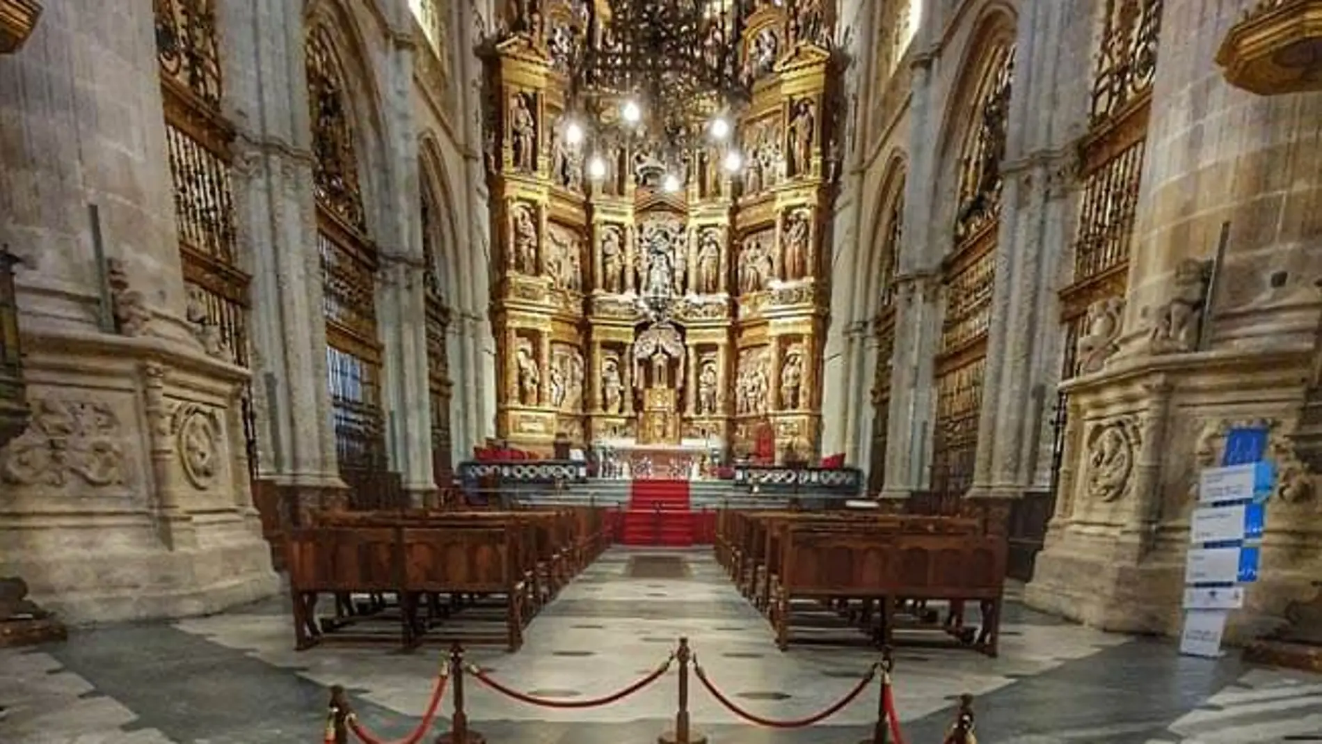 Interior de la catedral de Burgos