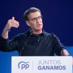 Feijóo asiste a la clausura del XVIII Congreso del PP de Asturias