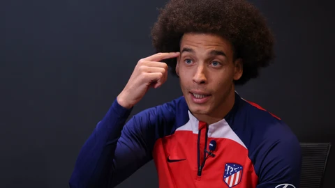 Witsel: "Estoy muy feliz aquí, vamos a ver qué pasa, no tengo la llave"