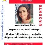 Buscan a una mujer de 40 años desaparecida desde este pasado sábado en Málaga