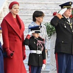 La princesa Charlène vuelve a ser la protagonista indiscutible del Día Nacional de Mónaco