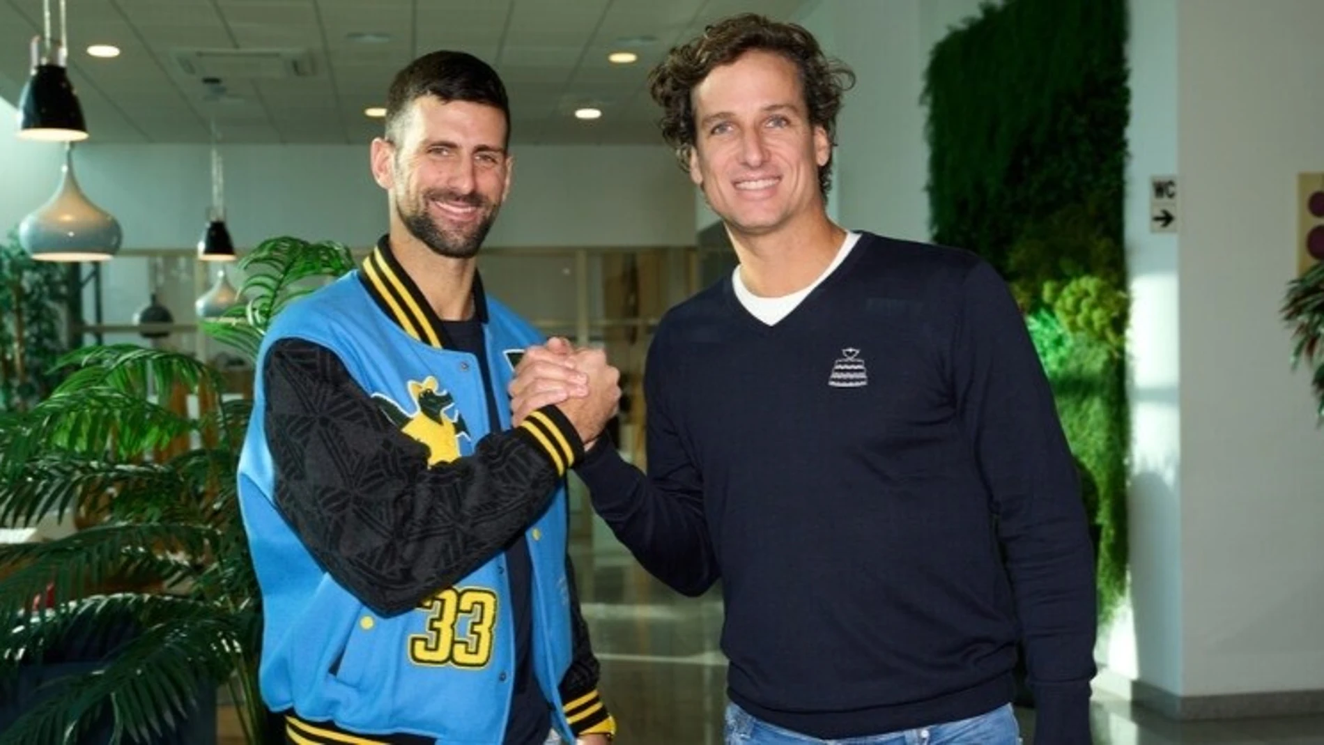 Tenis/Davis.- Novak Djokovic llega a Málaga para la 'Final 8' de la Copa Davis