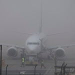 Niebla en el aeropuerto de Manises