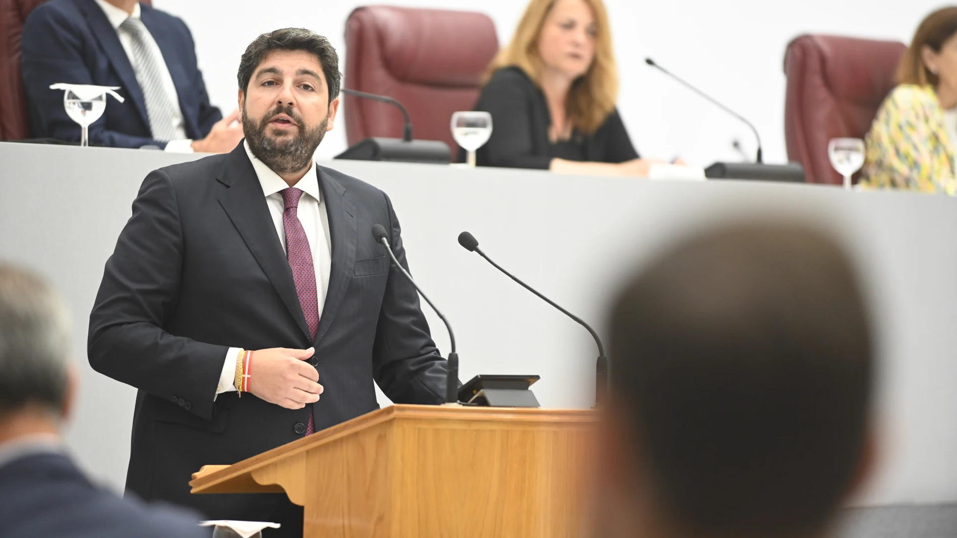 MURCIA.-López Miras solicita comparecer en la Asamblea para informar sobre el recurso contra la ley de amnistía ante el TC