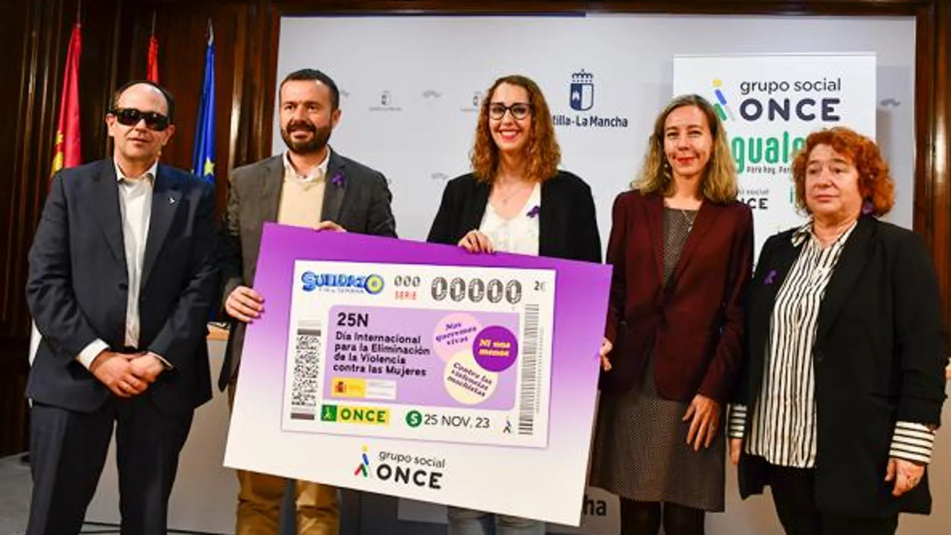 Los cupones saldrán a la venta este sábado, 25 de noviembre, con motivo de la conmemoración del Día Internacional para la Eliminación de la Violencia contra las Mujeres