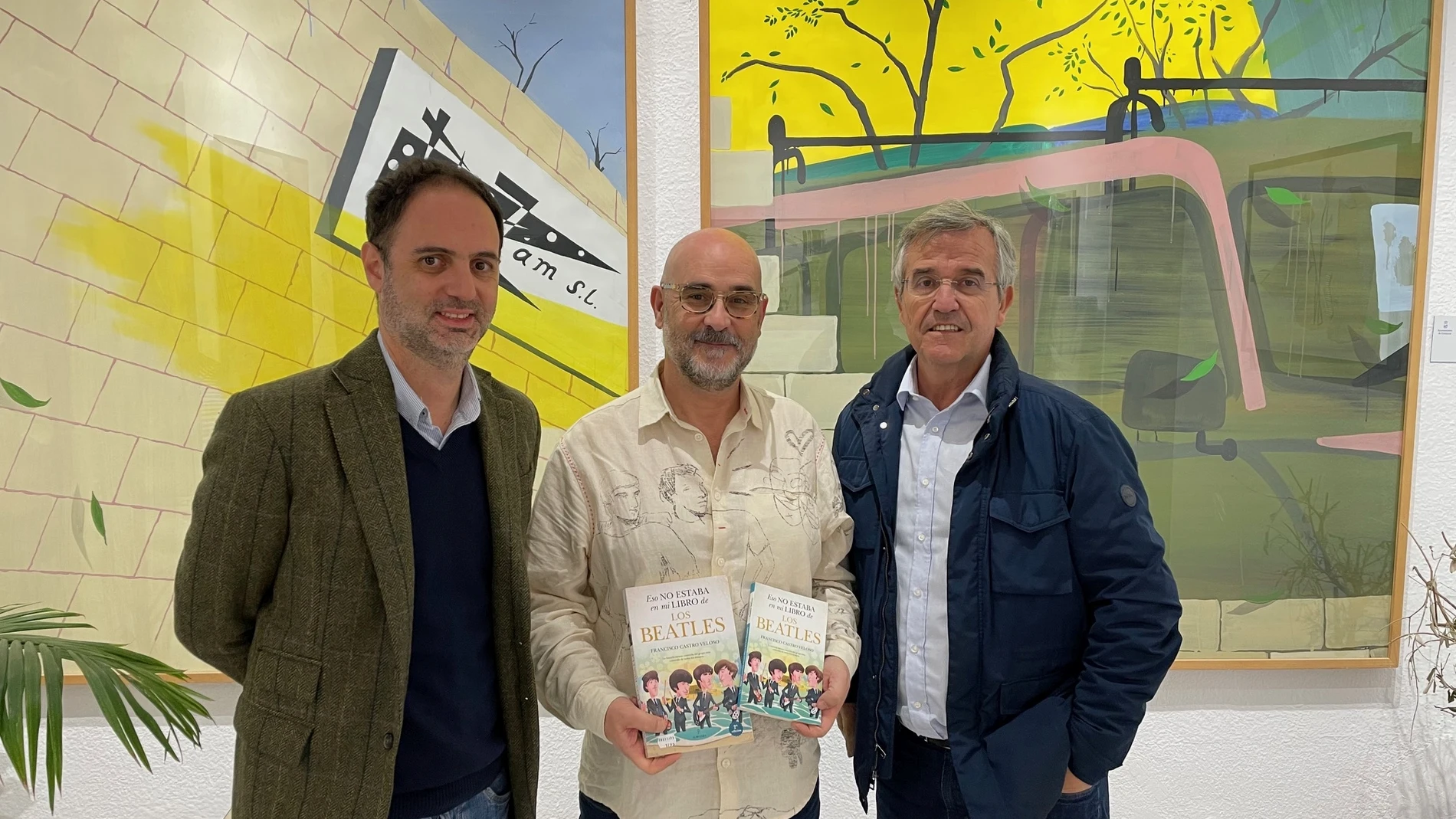 Pepe Lugo, Francisco Castro y José María García Urbano