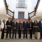 Reunión de los participantes en el Camino del Cid