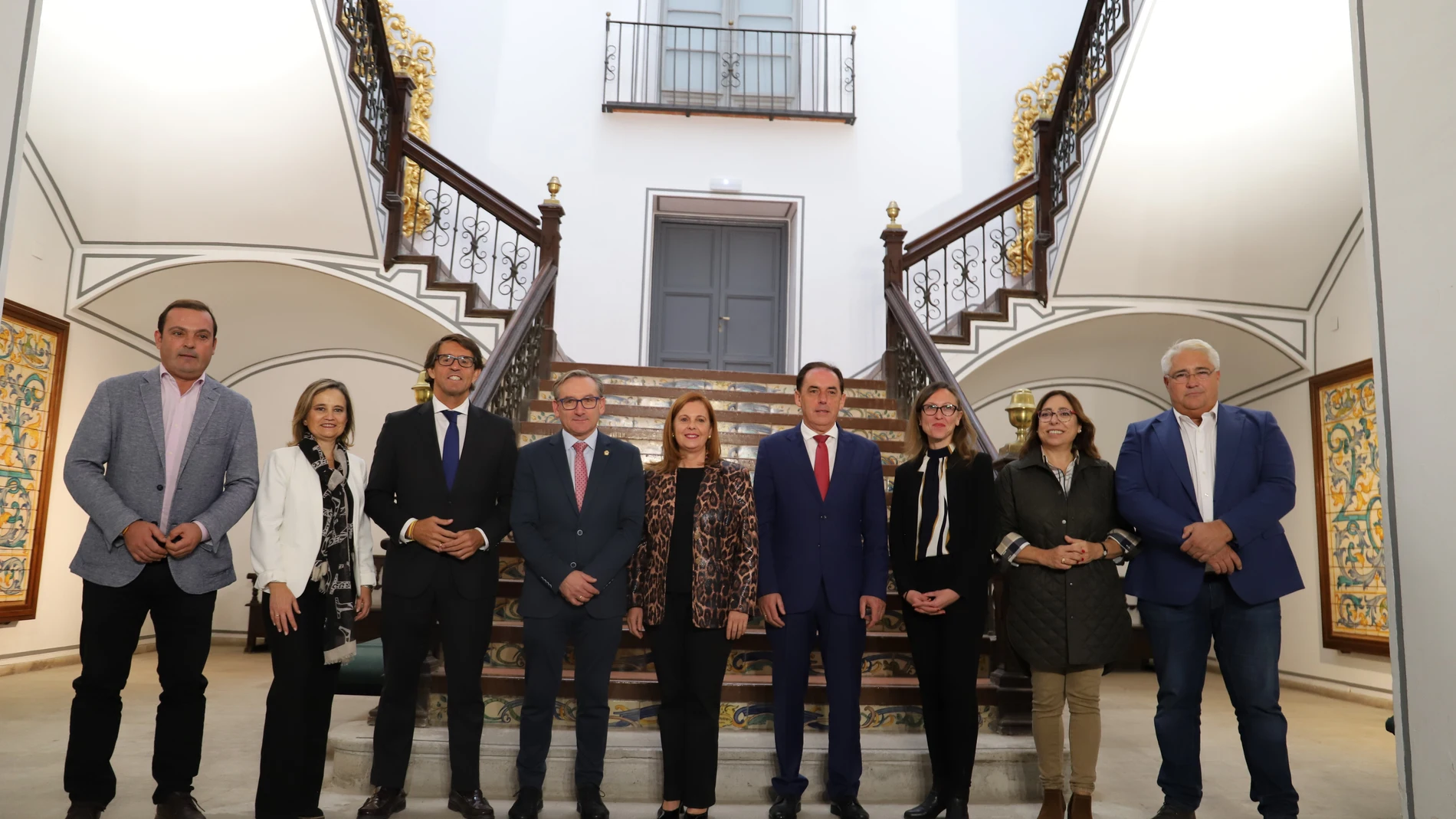 Reunión de los participantes en el Camino del Cid