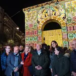 La Campaña de Iluminación de Navidad de Valladolid con la corporación municipal presidida por Carnero