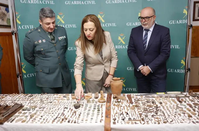 Detenido tras expoliar más de cien piezas patrimoniales en Soria