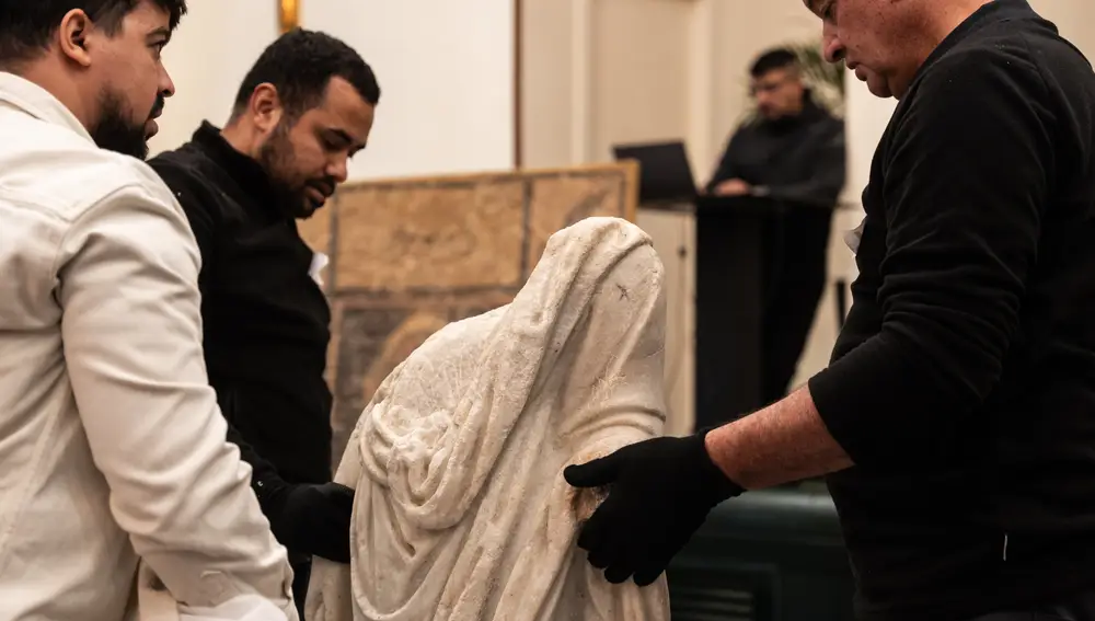 Las autoridades judiciales españolas entregan provisionalmente 12 piezas arqueológicas que iban a servir para financiar al terrorismo islámico al Gobierno de Libia