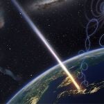 Científicos espaciales detectan un rayo cósmico 