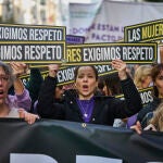 Manifestación del 25N en el Día Internacional de la Eliminación de la Violencia contra la Mujer, convocada por