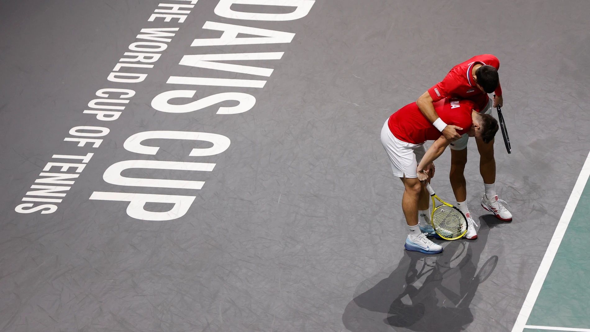 Serbia, liderada por Djokovic, cayó en la semifinal de la Davis ante Italia