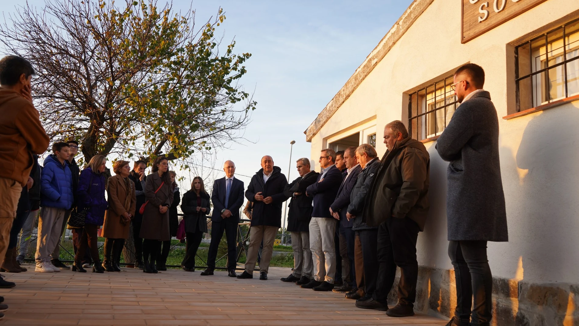 Inauguración del Centro Social de Martín Muñoz de la Dehesa