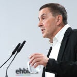 VÍDEO: Otegi no prevé presentarse como candidato de EH Bildu como lehendakari a no ser que así lo decida su formación