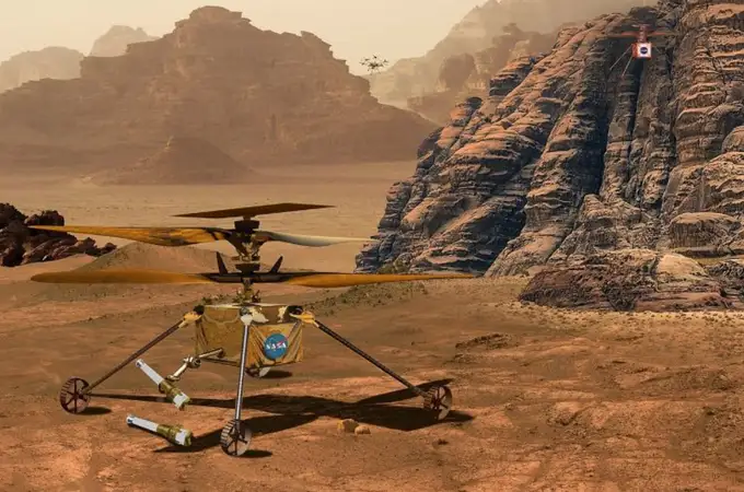 La NASA prueba su nueva generación de helicópteros marcianos