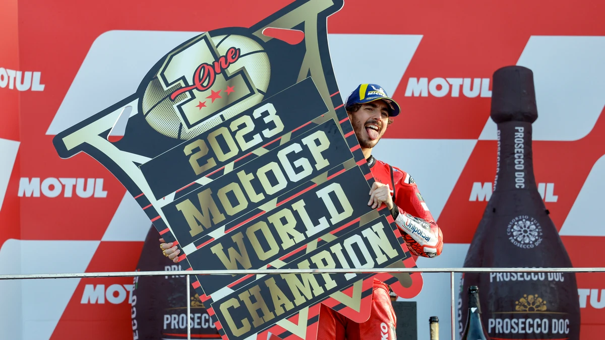 El logro de Bagnaia que sólo habían conseguido Marc Márquez y Rossi en MotoGP
