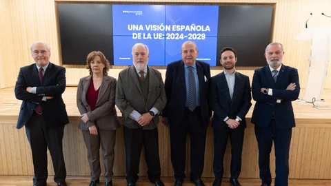 Qu Presentación del informe, Visión española de Europa @Gonzalo Pérez Mata