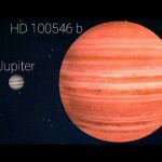 HD 100546 b, uno de los candidatos al mayor planeta del Universo.