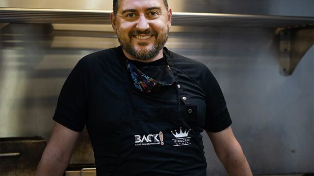 David Olivas (Back, Marbella, en Málaga)
