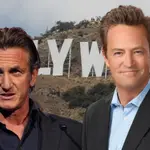 Sean Penn y Matthew Perry 