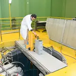 Imagen del actual reactor nuclear de pruebas marroquí