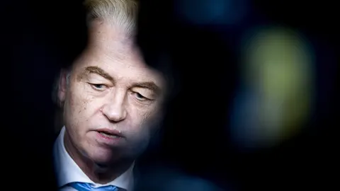 Geert Wilders meets with coalition scout Ronald Plasterk