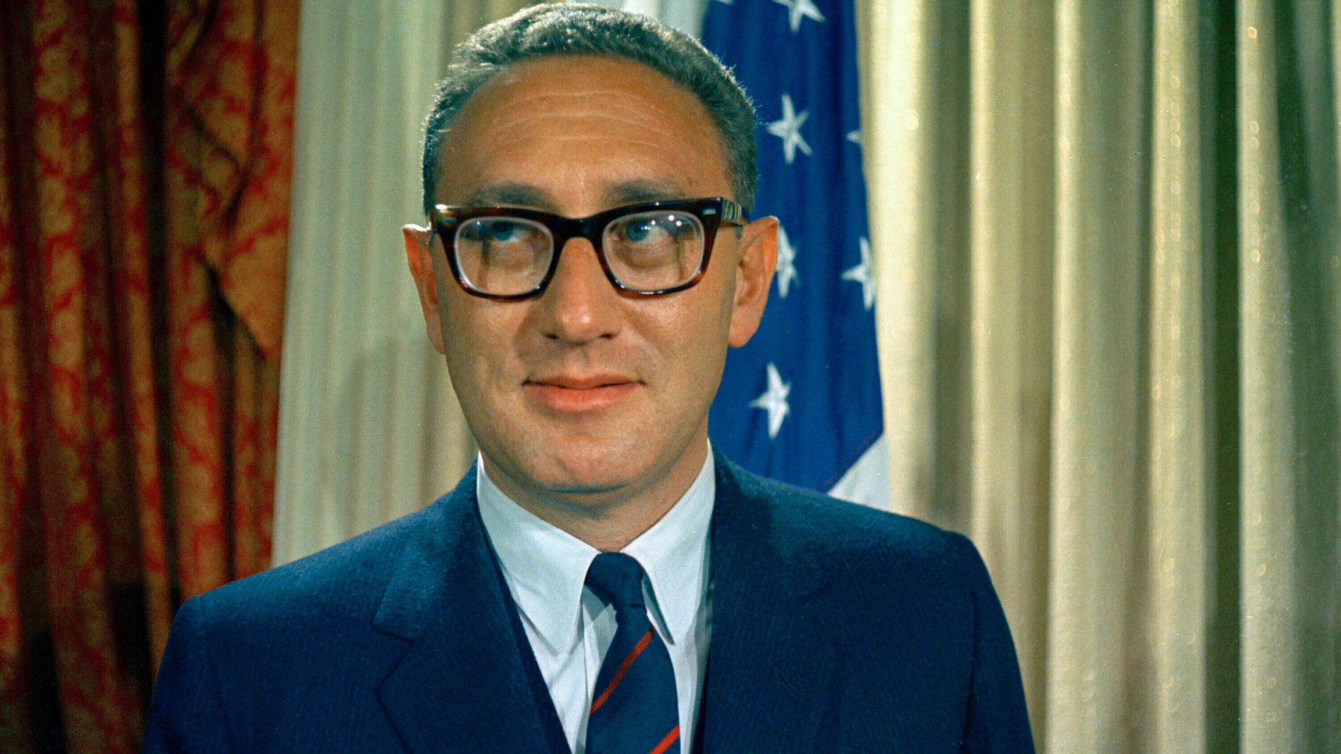 FILE - Henry Kissinger, professor of government at Harvard University, is seen in this December 1968 photo. Former Secretary of State Kissinger, the diplomat with the thick glasses and gravelly voice who dominated foreign policy as the United States extricated itself from Vietnam and broke down barriers with China, died Wednesday, Nov. 29, 2023. He was 100. (AP Photo, File)