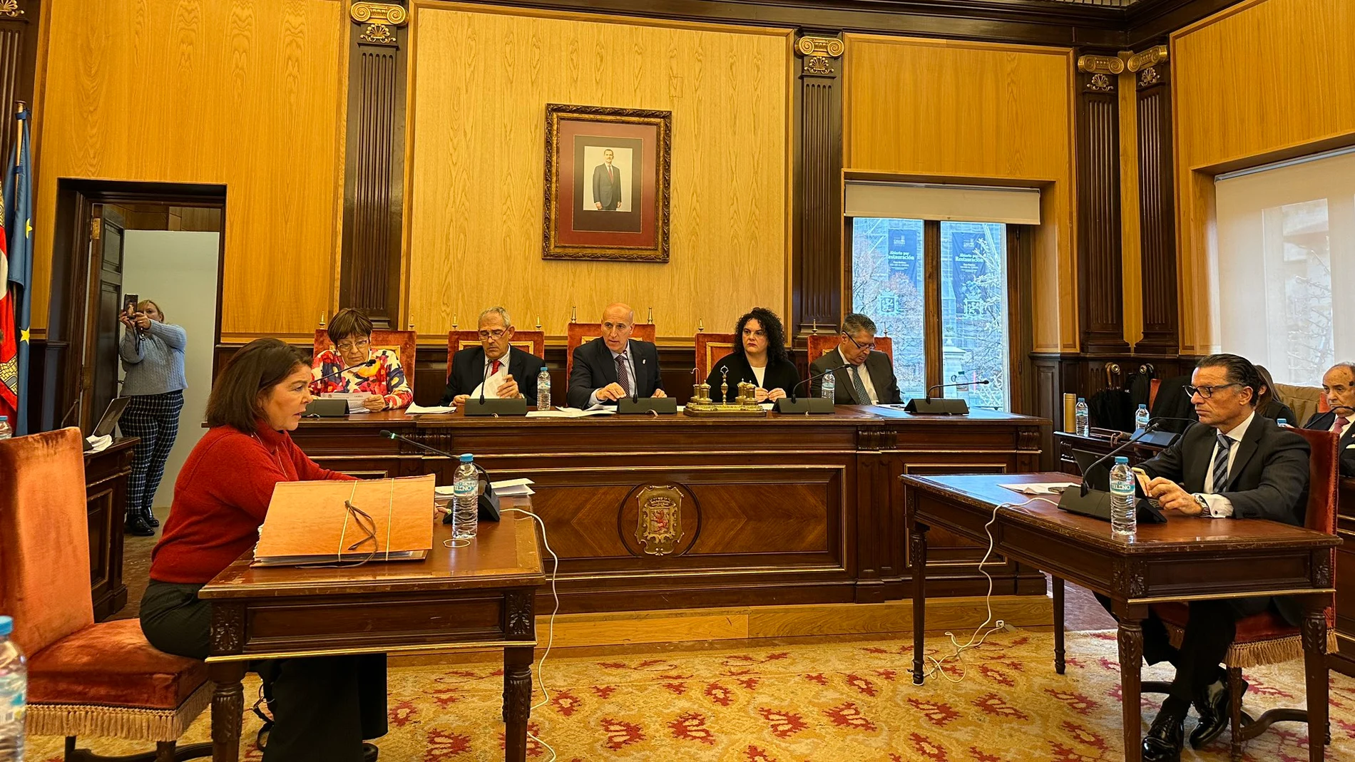Pleno del Ayuntamiento de León donde se han aprobado los Presupuestos