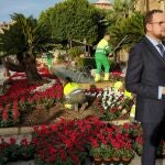 Más de 100.000 flores de temporada embellecen las calles, plazas y jardines de Murcia y sus pedanías por Navidad