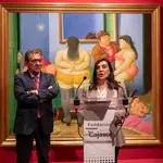 Presentación de la muestra sobre Botero en la Fundación Cajasol de Sevilla