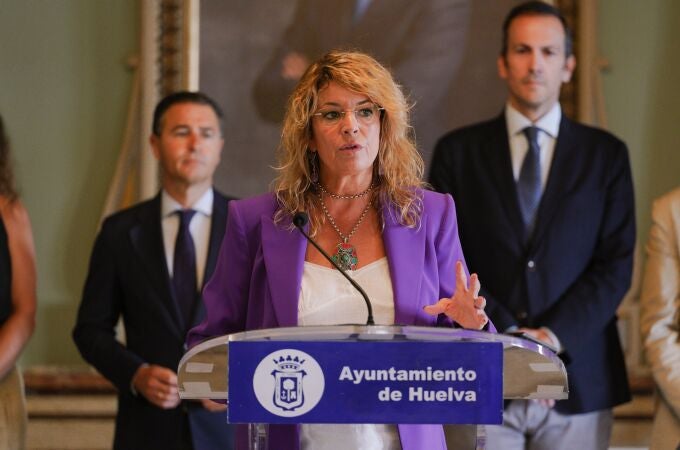La alcaldesa de Huelva, Pilar Miranda
