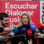 Yolanda Díaz augura buenos datos de paro en noviembre y es "optimista" con cerrar un acuerdo para la subida del SMI